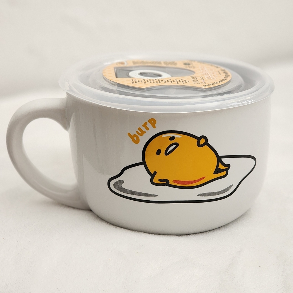 Gudetama by Sanrio Soup Mug with Lid